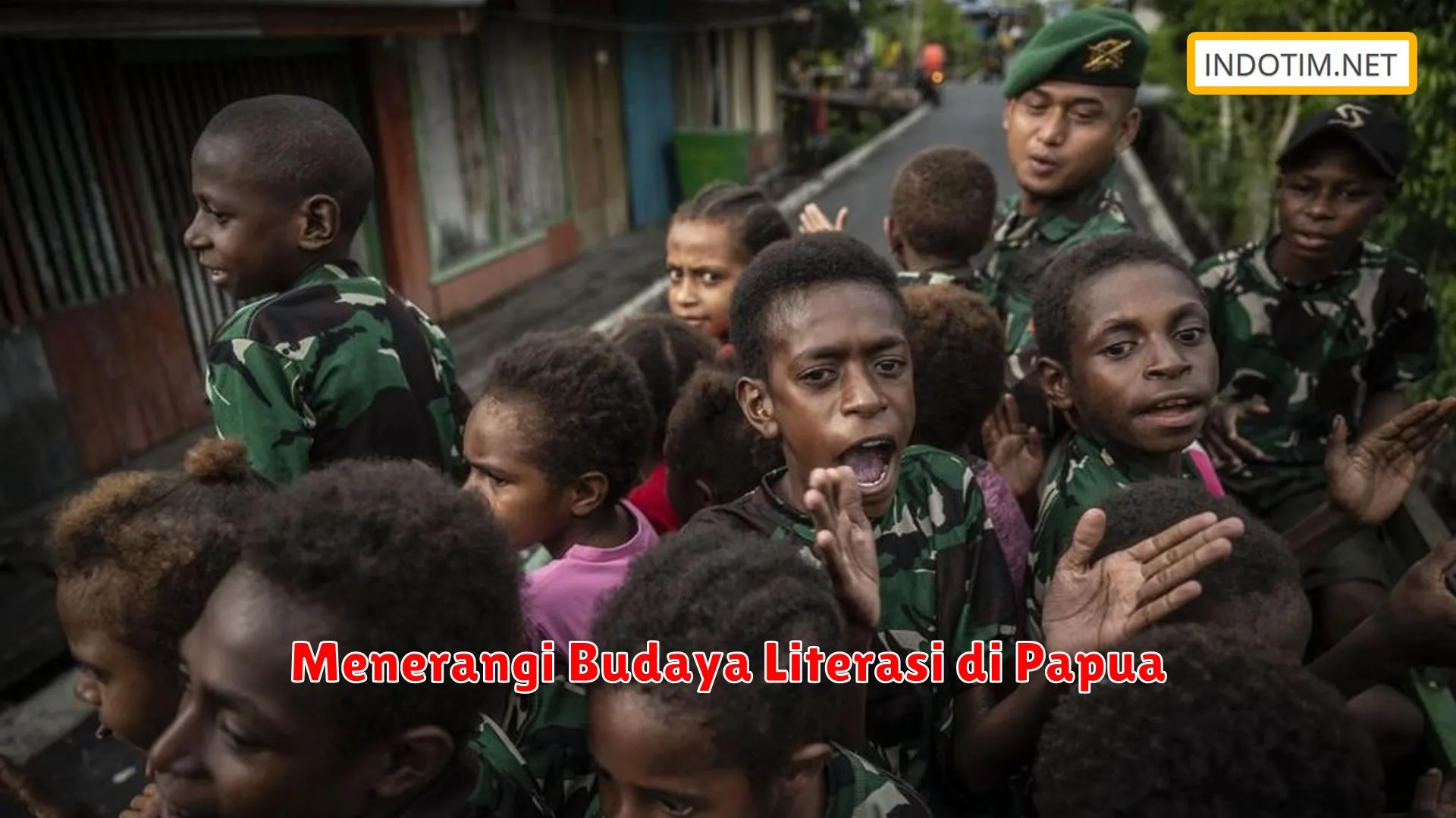 Menerangi Budaya Literasi di Papua