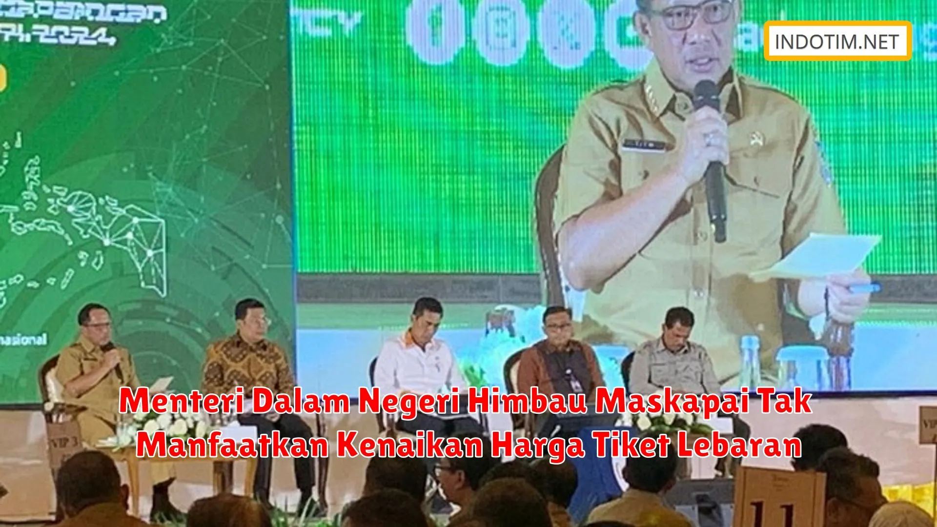 Menteri Dalam Negeri Himbau Maskapai Tak Manfaatkan Kenaikan Harga Tiket Lebaran