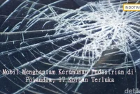 Mobil Menghantam Kerumunan Pedestrian di Polandia, 17 Korban Terluka