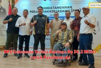 NPC Indonesia Terima Bantuan Rp 36,2 Miliar untuk Paralimpiade