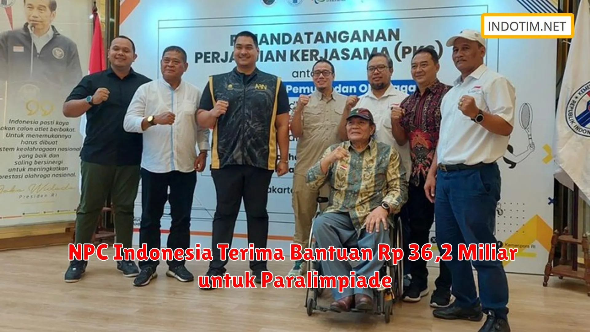 NPC Indonesia Terima Bantuan Rp 36,2 Miliar untuk Paralimpiade