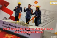 Pabrik Gemuk Shell Terbesar Ketiga di Dunia Akan Dibangun di Bekasi