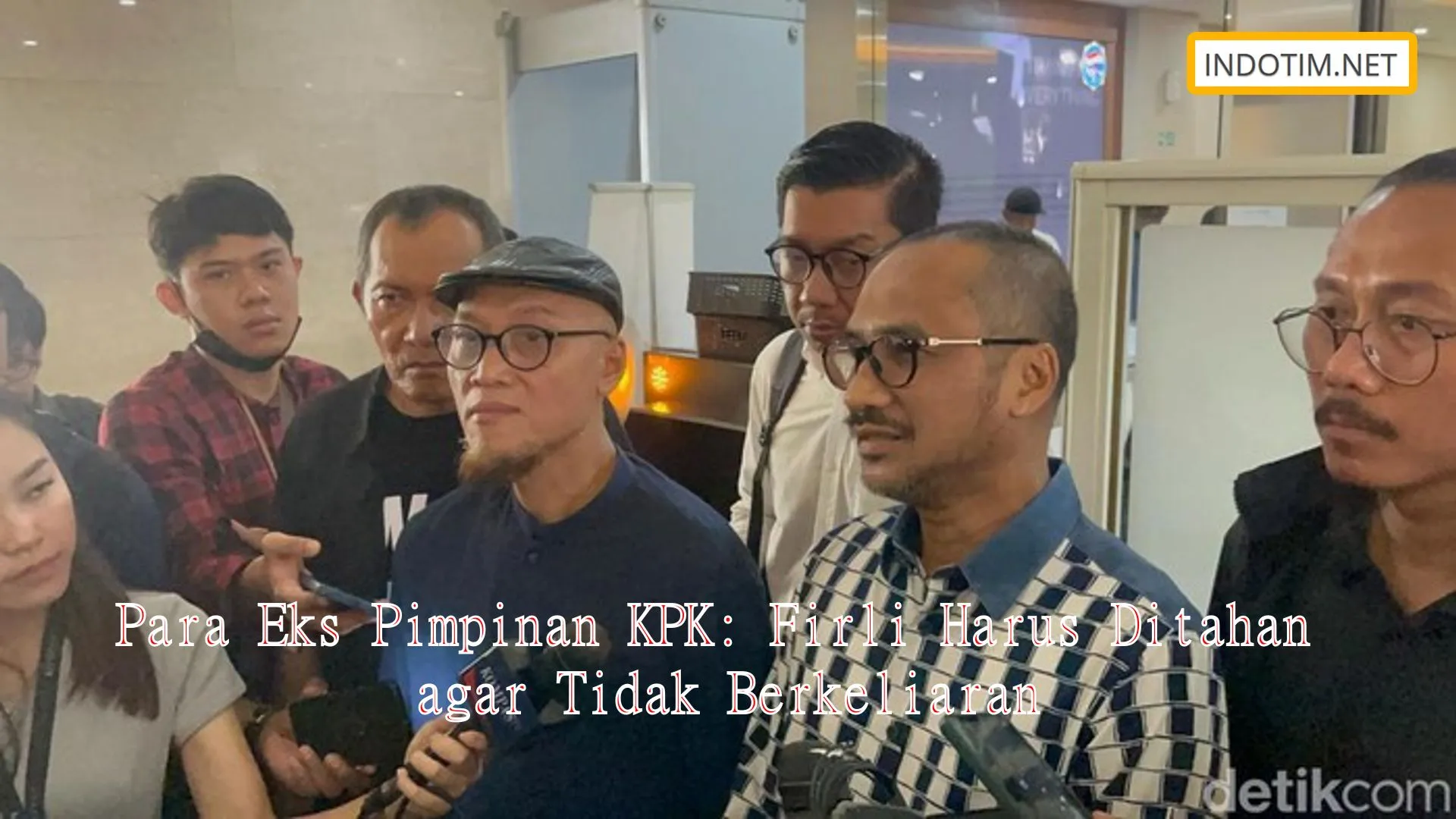 Para Eks Pimpinan KPK: Firli Harus Ditahan agar Tidak Berkeliaran