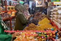 Pedagang Kurma Tanah Abang Banjir Cuan Ramadan