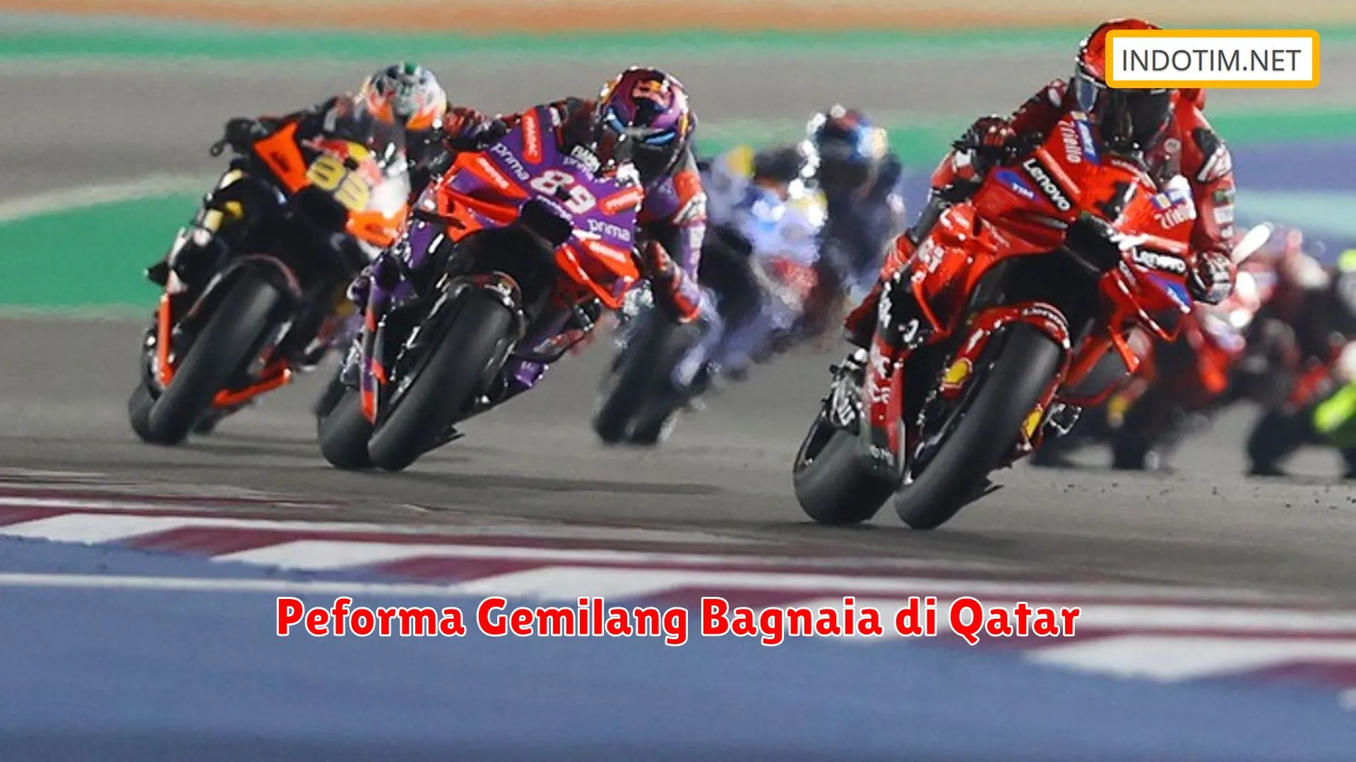 Peforma Gemilang Bagnaia di Qatar