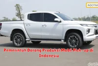 Pemerintah Dorong Produksi Mobil Pick-up di Indonesia