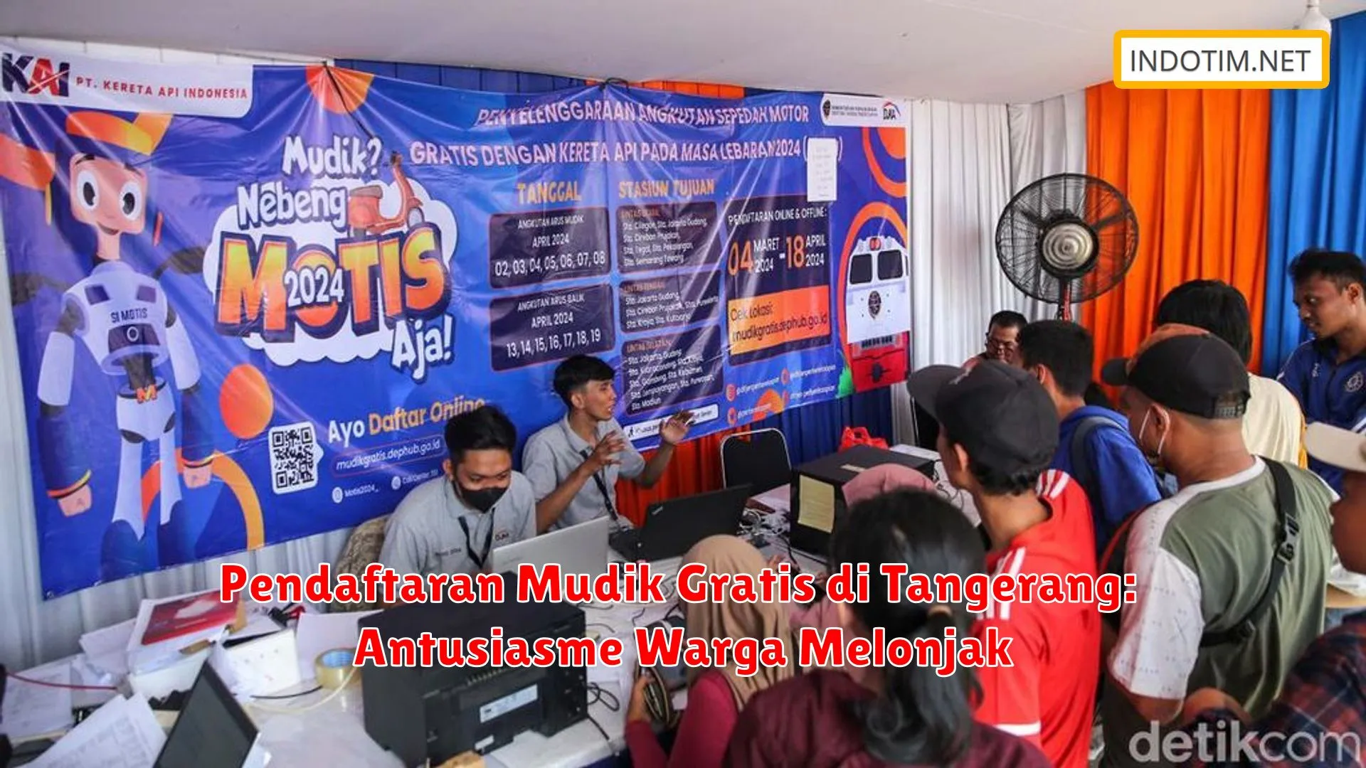 Pendaftaran Mudik Gratis di Tangerang: Antusiasme Warga Melonjak