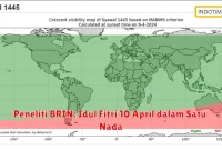 Peneliti BRIN: Idul Fitri 10 April dalam Satu Nada