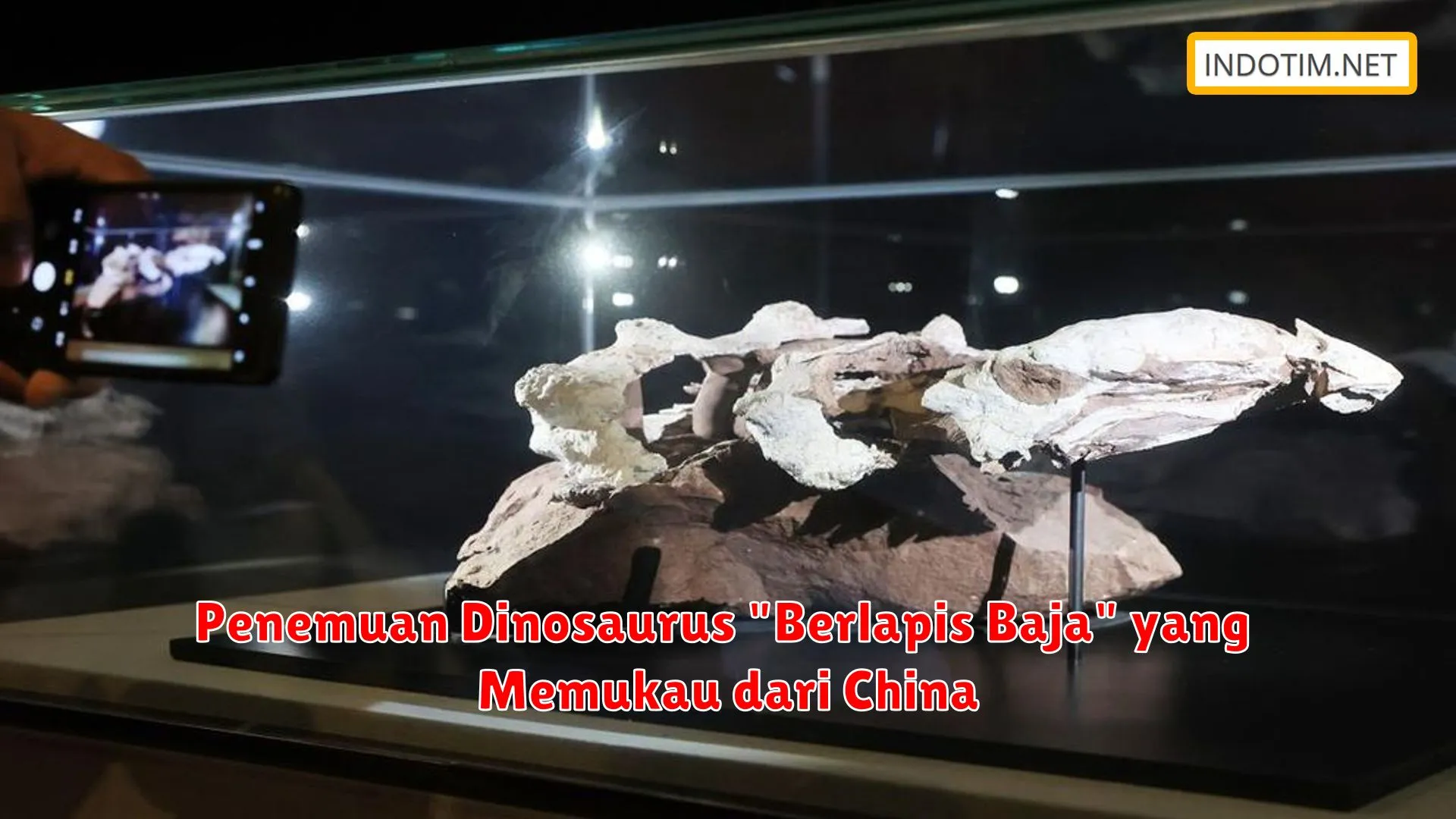 Penemuan Dinosaurus "Berlapis Baja" yang Memukau dari China