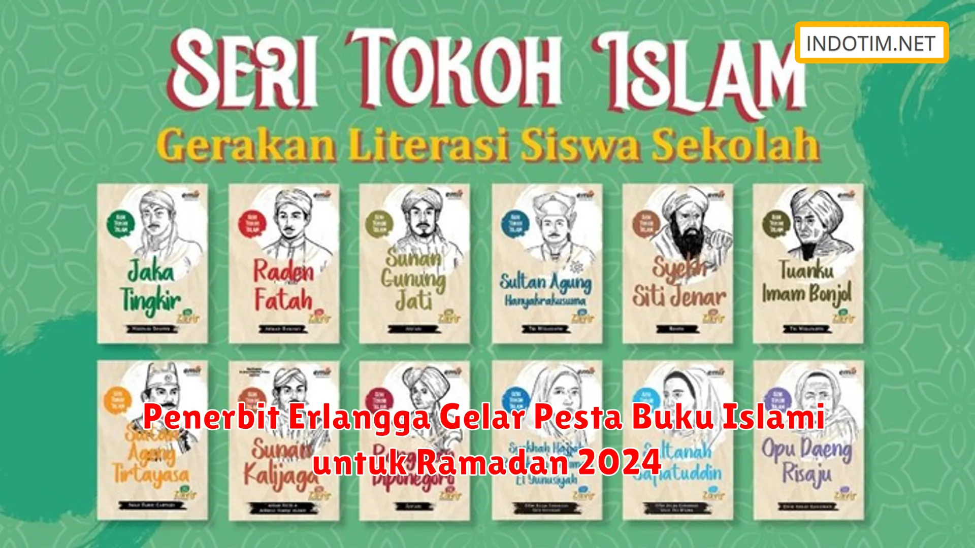 Penerbit Erlangga Gelar Pesta Buku Islami untuk Ramadan 2024