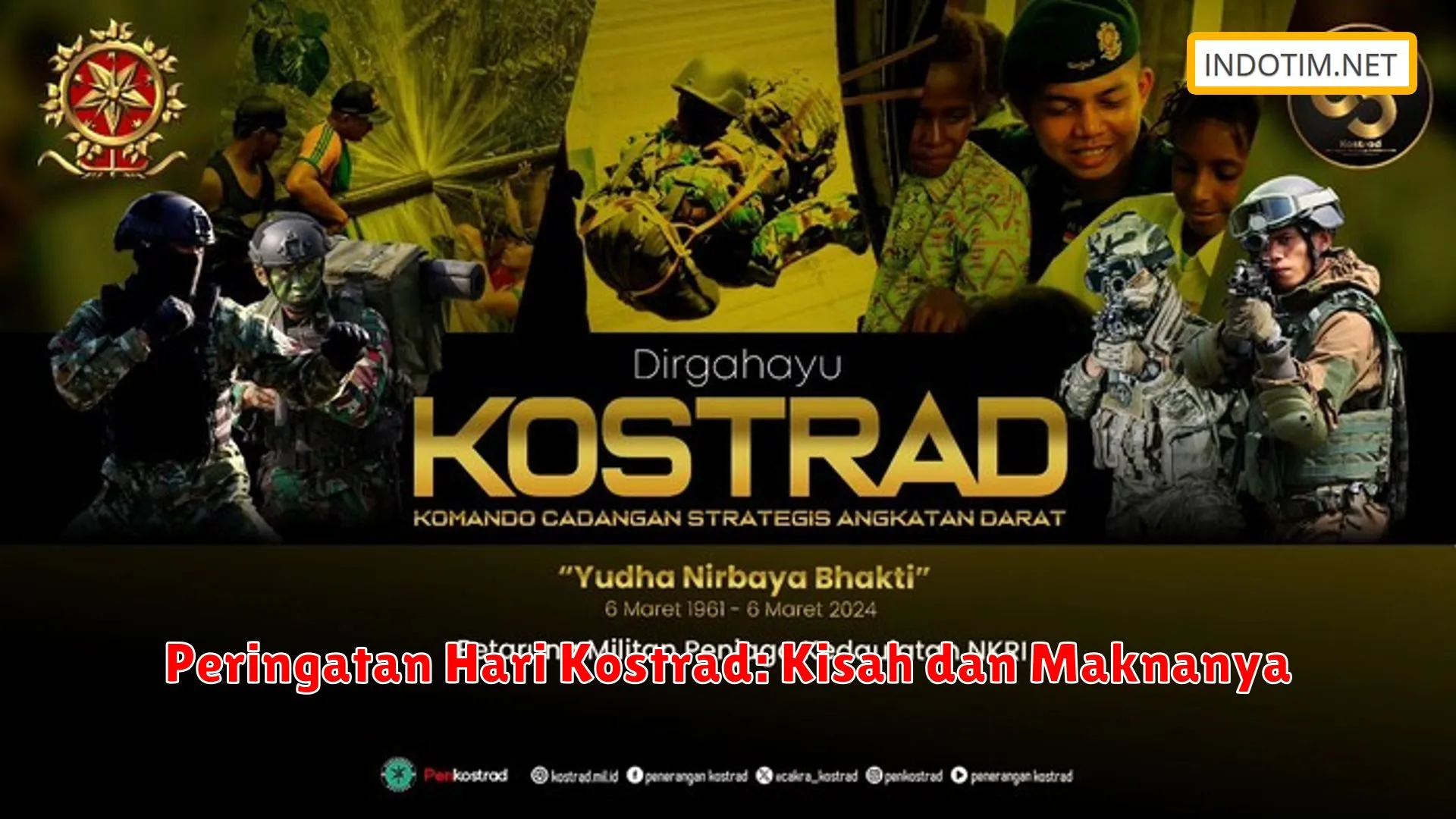 Peringatan Hari Kostrad: Kisah dan Maknanya