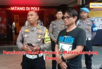 Permintaan Maaf Pemotor di Malang Berujung Emosi