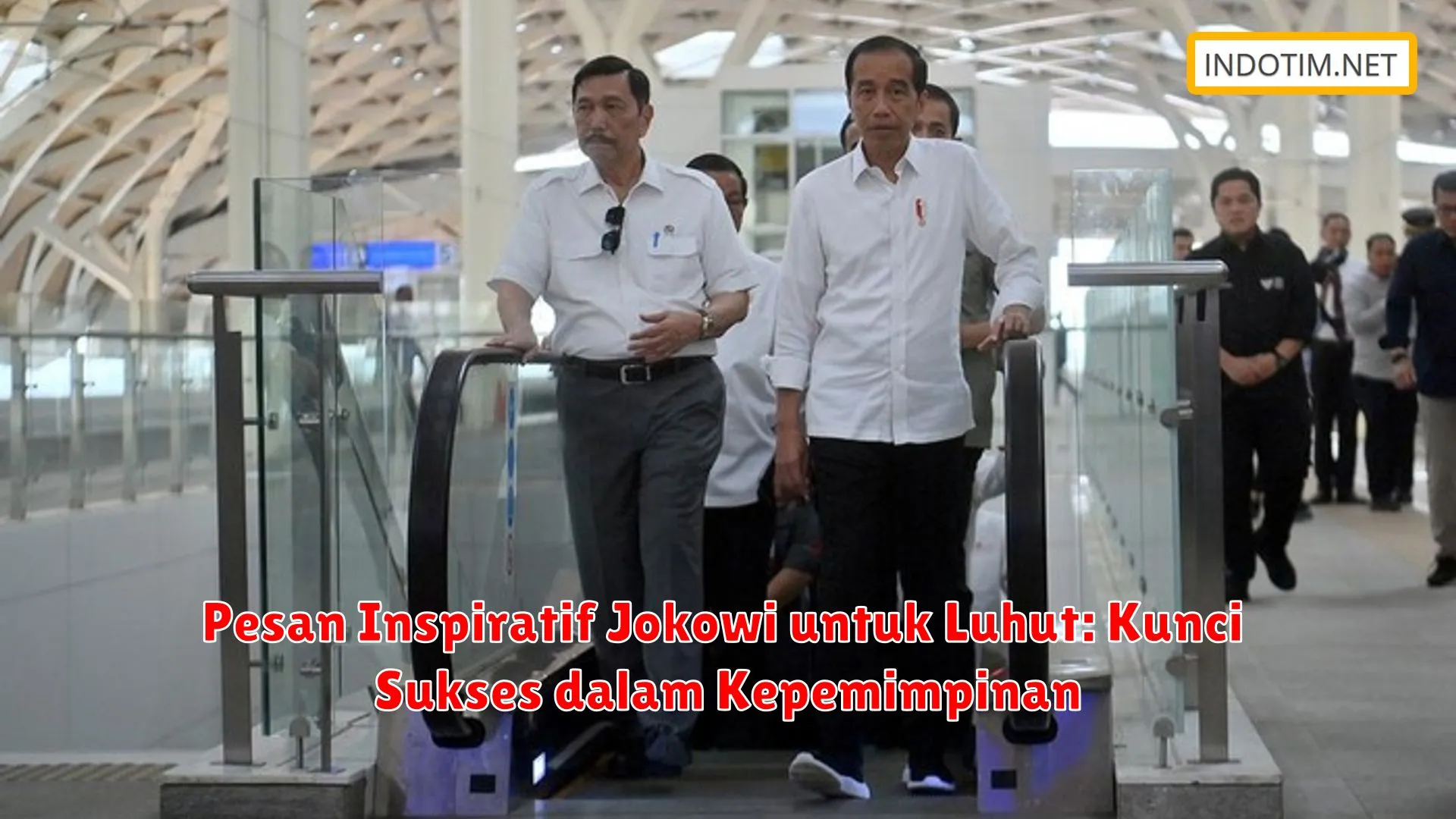 Pesan Inspiratif Jokowi untuk Luhut: Kunci Sukses dalam Kepemimpinan