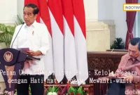 Pesan Untuk Pemerintah Baru: Kelola Negara dengan Hati-hati, Jokowi Mewanti-wanti