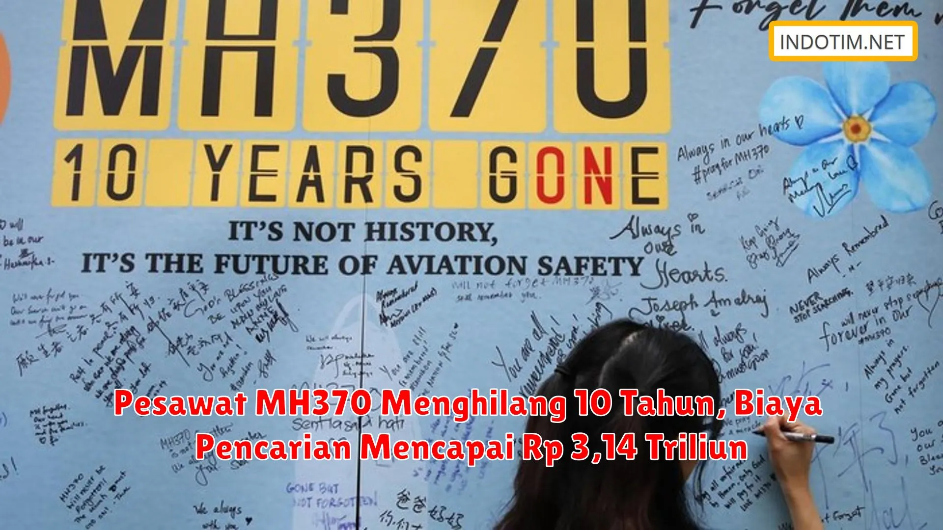 Pesawat MH370 Menghilang 10 Tahun, Biaya Pencarian Mencapai Rp 3,14 Triliun