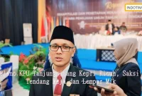 Pleno KPU Tanjungpinang Kepri Ricuh, Saksi Tendang Meja dan Lempar Mik