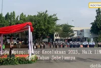 Polda Metro: Rekor Kecelakaan 2023, Naik 11% dari Tahun Sebelumnya