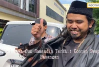 Polisi Bawa Gus Samsudin Terkait Konten Swap Pasangan