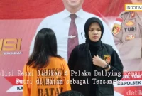 Polisi Resmi Jadikan 4 Pelaku Bullying Remaja Putri di Batam sebagai Tersangka!