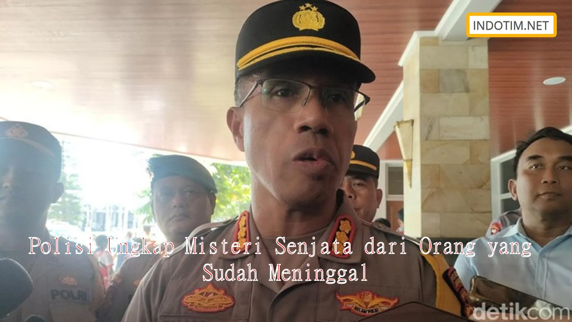 Polisi Ungkap Misteri Senjata dari Orang yang Sudah Meninggal