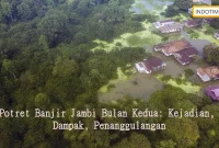 Potret Banjir Jambi Bulan Kedua: Kejadian, Dampak, Penanggulangan