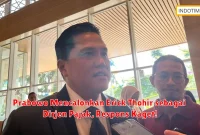 Prabowo Mencalonkan Erick Thohir sebagai Dirjen Pajak, Respons Kaget!