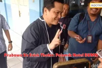 Prabowo Vs Erick Thohir: Polemik Hotel BUMN