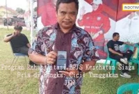 Program Rehabilitasi BPJS Kesehatan Siaga Pria di Bangka: Cicil Tunggakan JKN