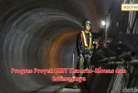 Progres Proyek MRT Thamrin-Monas dan Estimasinya