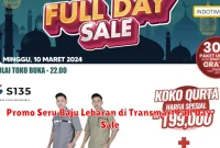 Promo Seru Baju Lebaran di Transmart Full Day Sale