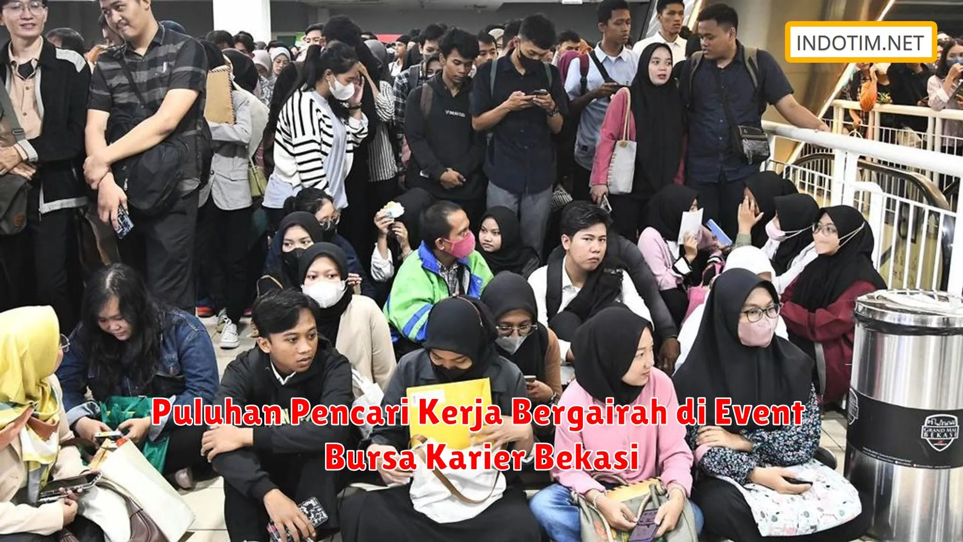 Puluhan Pencari Kerja Bergairah di Event Bursa Karier Bekasi