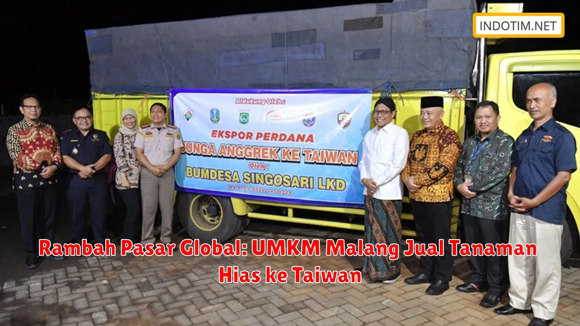 Rambah Pasar Global: UMKM Malang Jual Tanaman Hias ke Taiwan