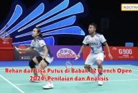 Rehan dan Lisa Putus di Babak 32 French Open 2024: Penilaian dan Analisis