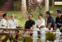 Ridwan Kamil Cerita Jokowi Santai Bersama Rakyat di IKN
