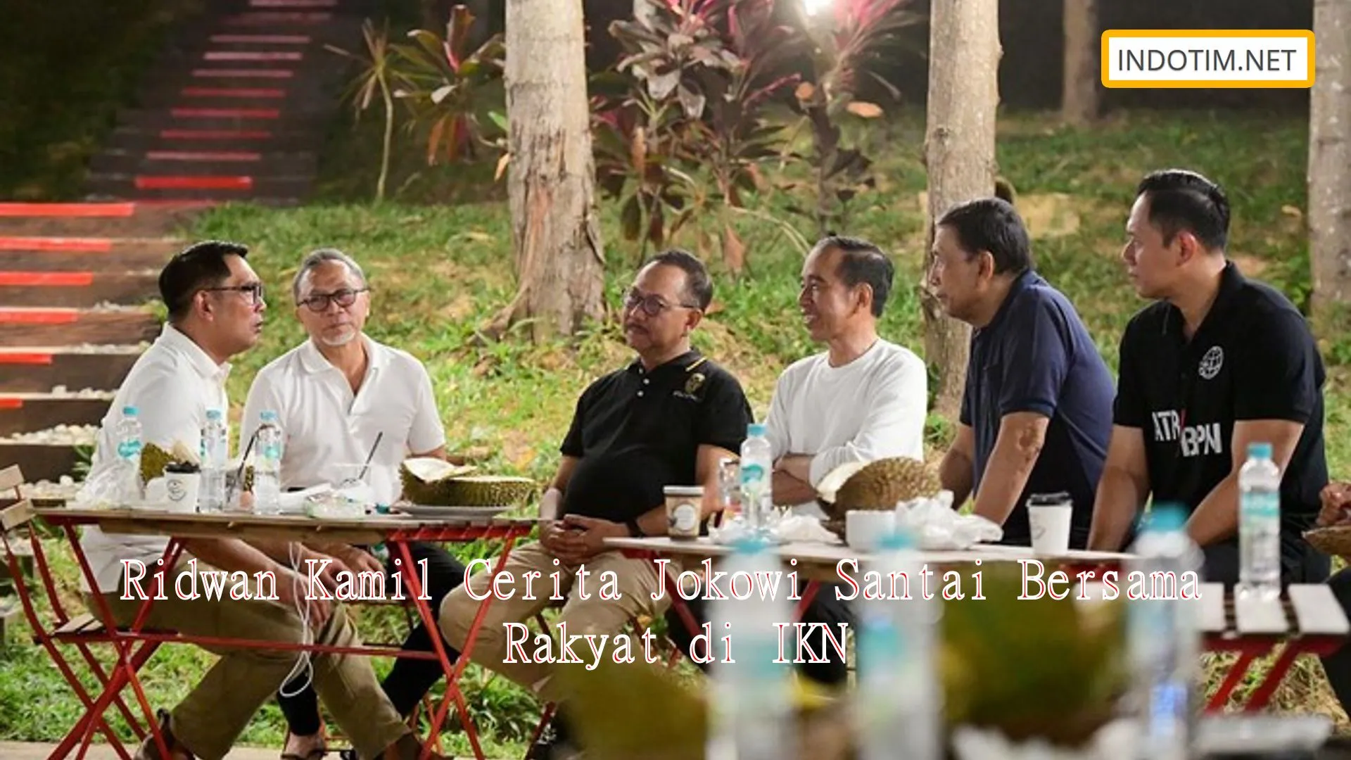 Ridwan Kamil Cerita Jokowi Santai Bersama Rakyat di IKN