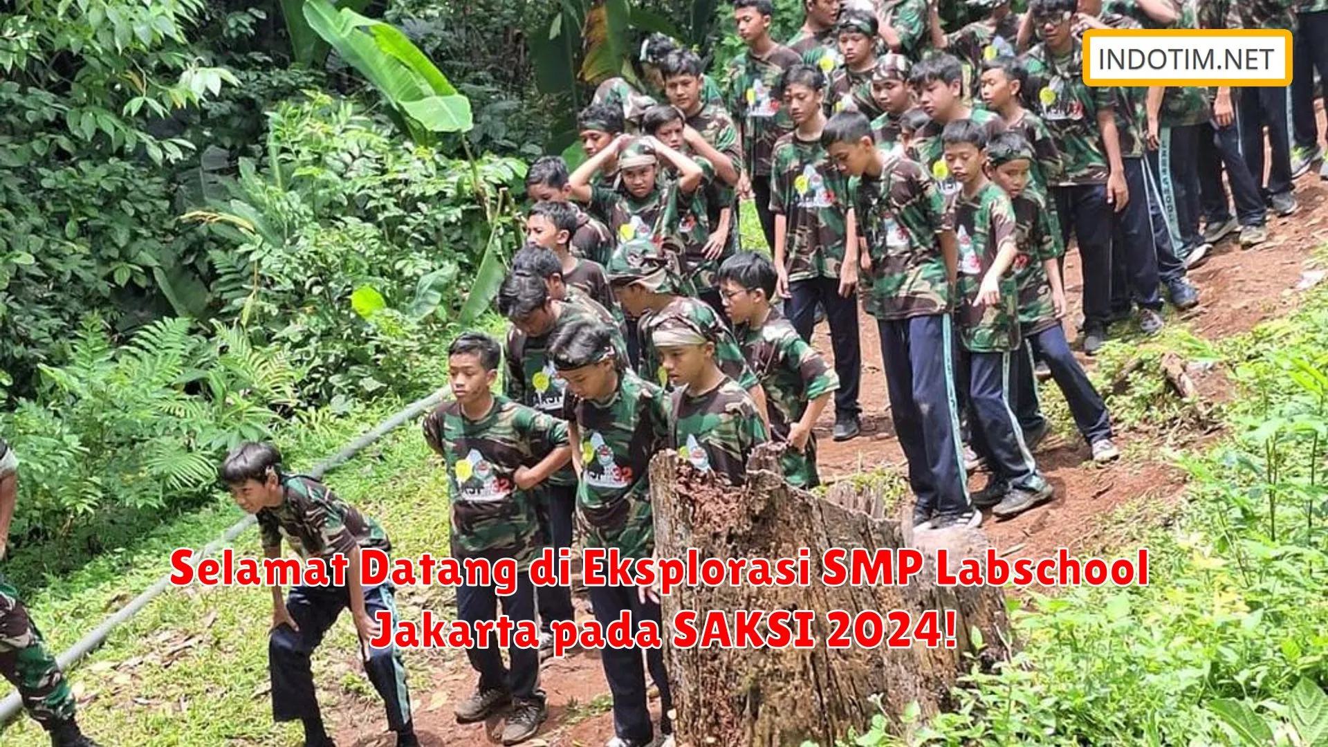 Selamat Datang di Eksplorasi SMP Labschool Jakarta pada SAKSI 2024!