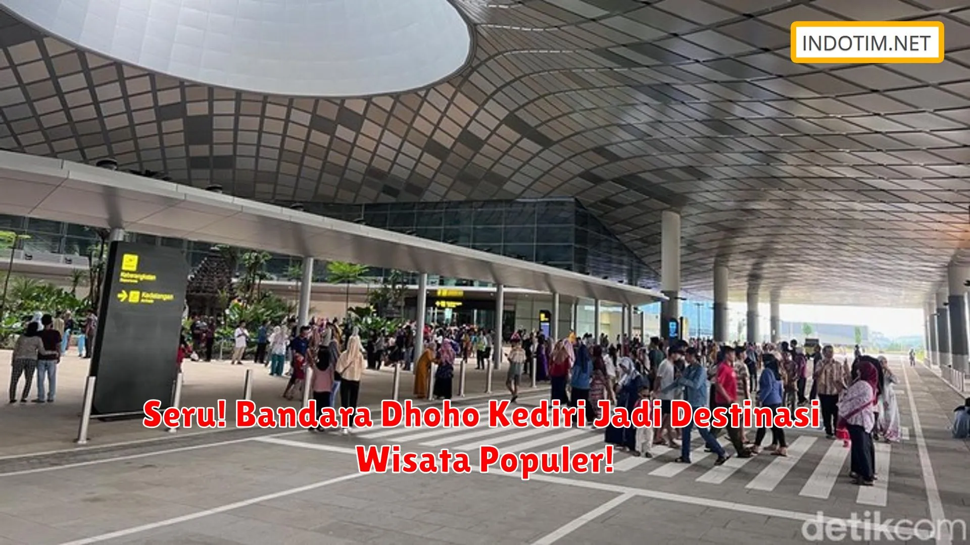 Seru! Bandara Dhoho Kediri Jadi Destinasi Wisata Populer!
