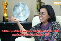 Sri Mulyani Ungkap Kabar Terbaru Satgas BLBI setelah Kepergian Mahfud Md