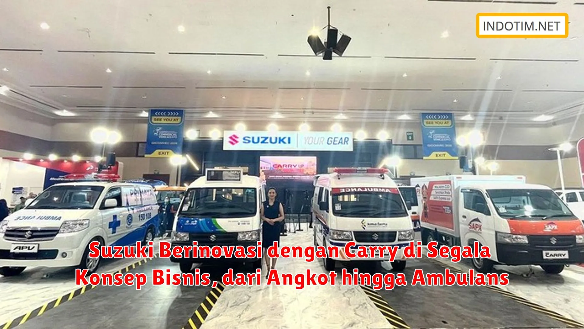 Suzuki Berinovasi dengan Carry di Segala Konsep Bisnis, dari Angkot hingga Ambulans