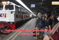 Terjual: 312.000 Tiket Kereta Mudik dari Jakarta, Sisa Ini
