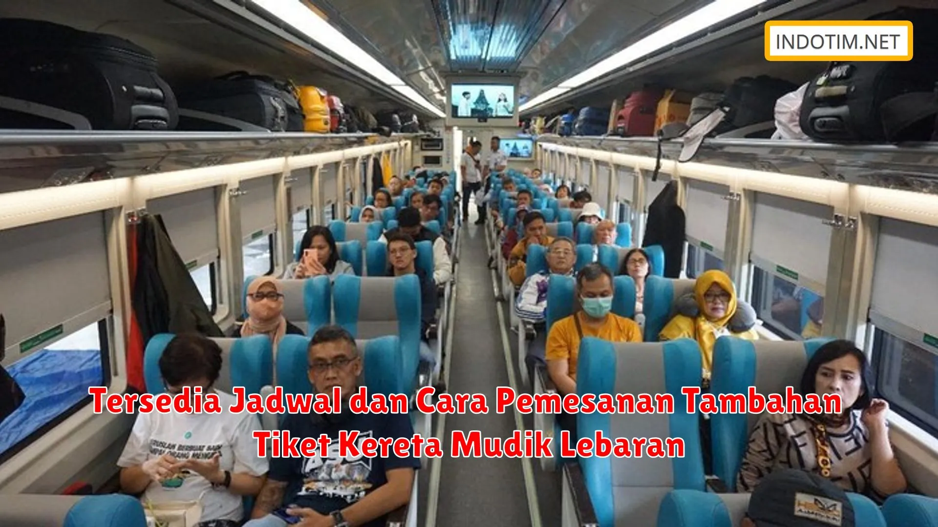 Tersedia Jadwal dan Cara Pemesanan Tambahan Tiket Kereta Mudik Lebaran