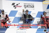 Top 5 Rider Qatar: Lorenzo, Stoner, dan Rossi Dominasi!