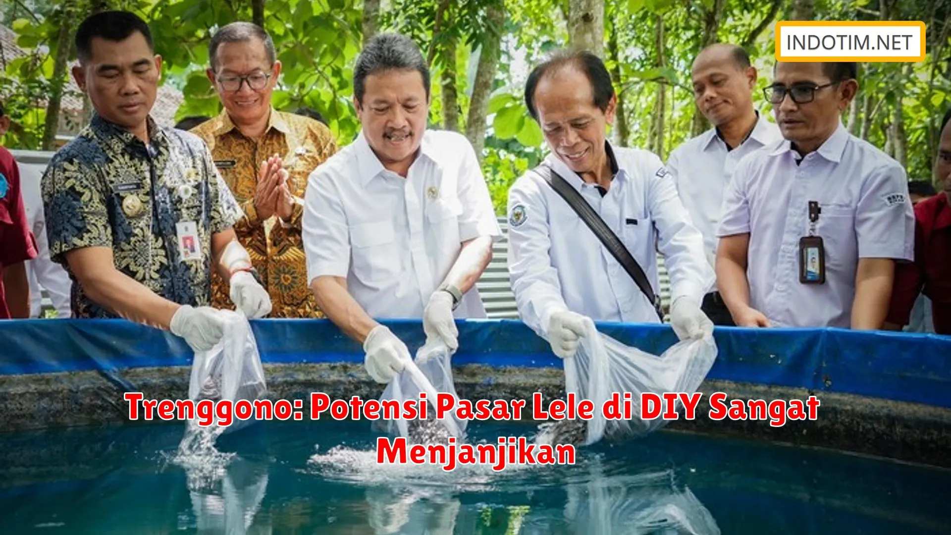 Trenggono: Potensi Pasar Lele di DIY Sangat Menjanjikan