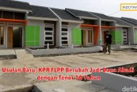 Usulan Baru: KPR FLPP Berubah Jadi Dana Abadi dengan Tenor 30 Tahun