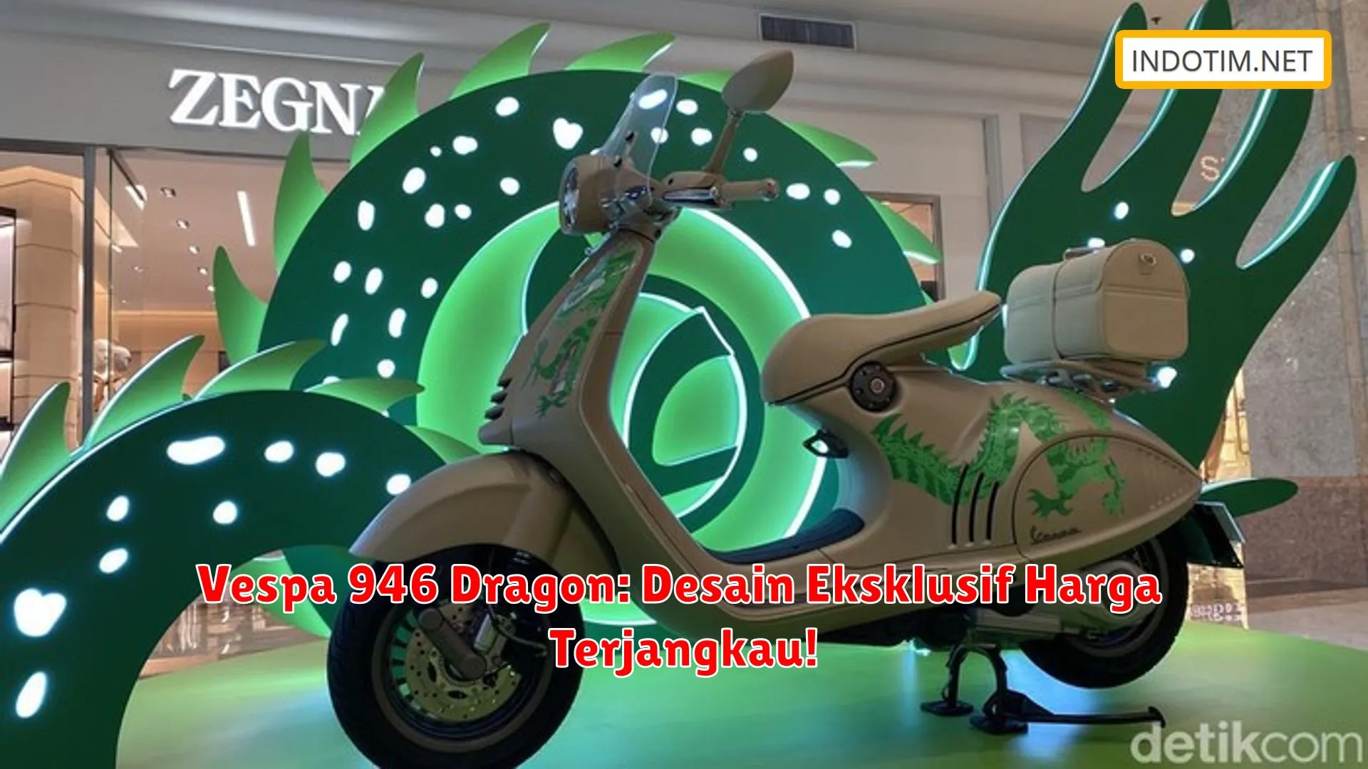 Vespa 946 Dragon: Desain Eksklusif Harga Terjangkau!