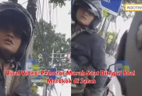 Viral Video: Pemotor Marah Saat Ditegur Soal Merokok di Jalan