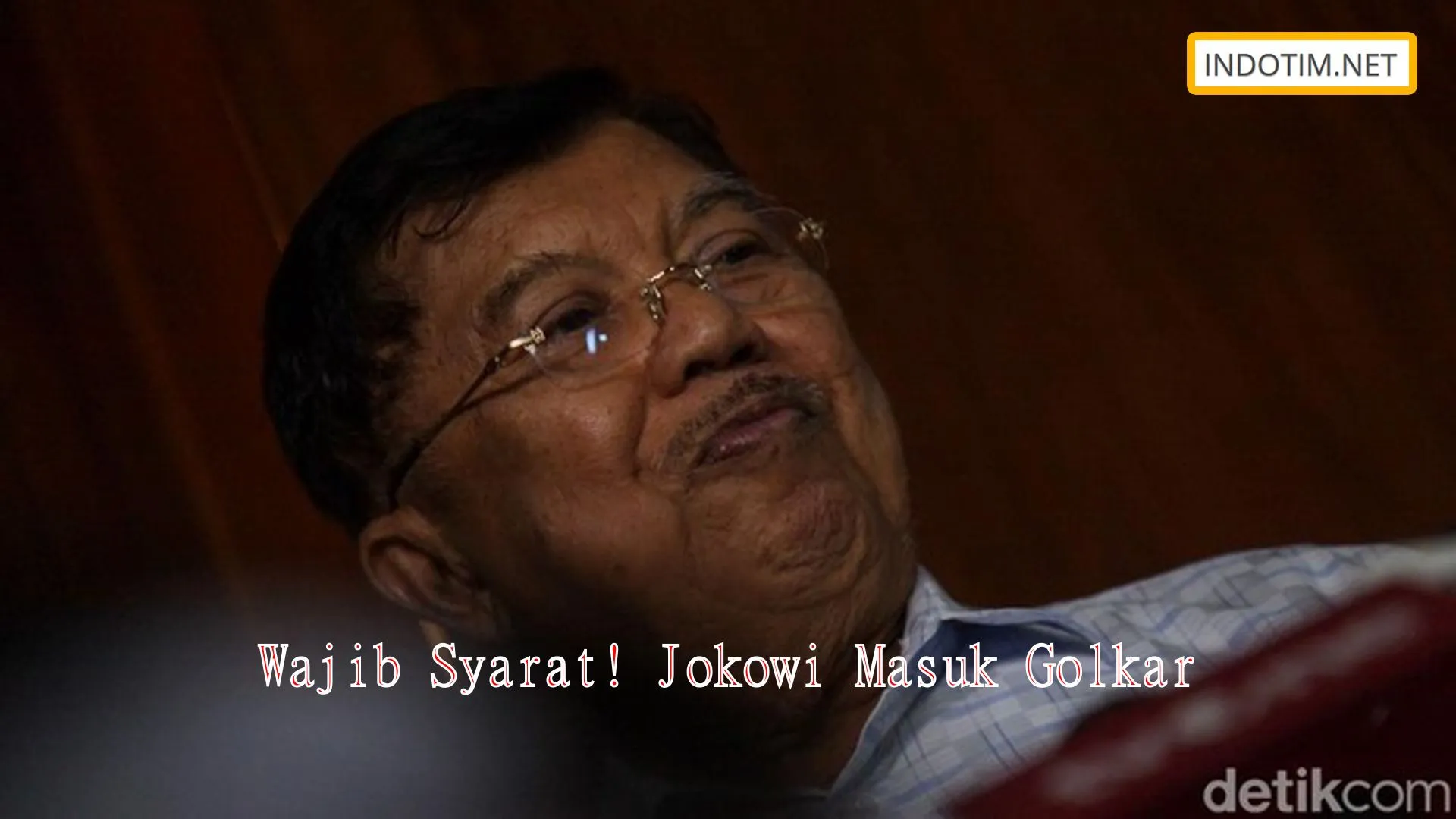 Wajib Syarat! Jokowi Masuk Golkar