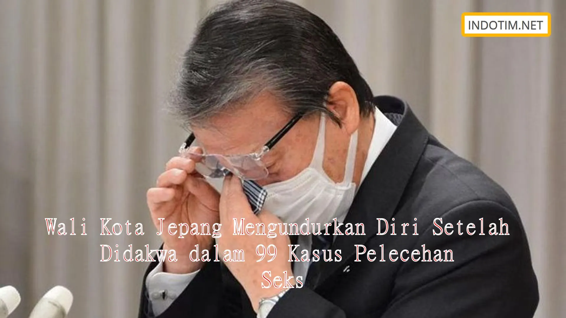 Wali Kota Jepang Mengundurkan Diri Setelah Didakwa dalam 99 Kasus Pelecehan Seks