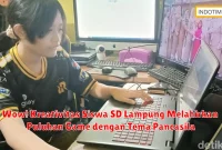 Wow! Kreativitas Siswa SD Lampung Melahirkan Puluhan Game dengan Tema Pancasila