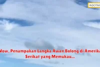 Wow, Penampakan Langka Awan Bolong di Amerika Serikat yang Memukau...